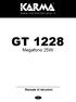 GT 1228 Megafono 25W Manuale di istruzioni
