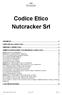 Codice Etico Nutcracker Srl