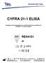 CYFRA 21-1 ELISA. Dosaggio immunoenzimatico per la determinazione quantitativa di CYFRA21-1 in siero e plasma.