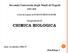 CHIMICA BIOLOGICA. Seconda Università degli Studi di Napoli. Metodologie 1. DiSTABiF. Corso di Laurea in SCIENZE BIOLOGICHE.
