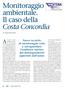 Monitoraggio ambientale. Il caso della Costa Concordia di Claudio Boccalatte