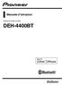 Manuale d istruzioni SINTOLETTORE CD RDS DEH-4400BT. Italiano