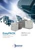 EasyPACK Refrigeratori d acqua e pompe di calore in R410A. Compressori Scroll. SIMPLE and CLEVER