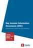 Key Investor Information Documents (KIID)