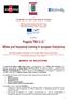 Lifelong Learning Programme Subprogramme Leonardo da Vinci PLM CALL FOR PROPOSAL 2010 EAC/41/09. presenta il