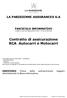 Contratto di assicurazione RCA Autocarri e Motocarri