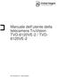 Manuale dell utente della telecamera TruVision TVD-6120VE-2 / TVD- 6125VE-2