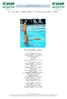 6 Trofeo OPEN Nuoto Sincronizzato UISP. Programma Gare