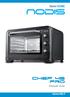Serie HOME. chef 45 pro. Manuale d uso.
