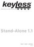 Manuale d uso ed installazione. Stand-Alone 1.1 FAMILY - INSIDE ver. 1.1