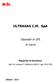 S.r.l. ULTRAGAS C.M. SpA. Deposito di GPL di Lecce. Rapporto di Sicurezza. (art. 8, comma 7, lettera a del D. Lgs. 334/99)