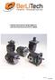 POMPE E MOTORI IN GHISA SERIE W2 CAST IRON PUMPS AND MOTOR W2 SERIES