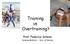 Training vs Overtraining?