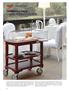 CARRRELLI SALA DINING ROOM TROLLEYS