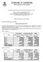 COMUNE DI CARBONE (PROVINCIA DI POTENZA) Pubblicazione degli indicatori relativi agli andamenti gestionali anno 2012