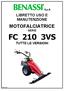 MOTOFALCIATRICE SERIE FC 210 3VS