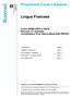 Lingua Francese. Reference: a.y. 2012/2013/ and 20416/June 2012