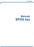 Manuale BP IOL key 1