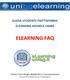 GUIDA STUDENTE PIATTAFORMA ELEARNING MOODLE UNIBG ELEARNING FAQ. Centro Tecnologie didattiche e Comunicazione Università degli Studi di Bergamo