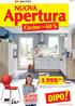 Apertura NUOVA. Cucine 60 % SUPER 14, 95 CREDITO! SAN FIOR 8.348, 00 * finalmente casa DA 12 A 60 RATE. dipo.it 50, 00 * fino al.