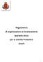 Regolamento. di organizzazione e funzionamento. Sportello Unico. per le Attività Produttive (SUAP)