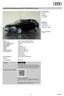 null Audi A4 Avant Sport Business 2.0 TDI 110 kw (150 CV) S tronic Informazione Offerente Prezzo ,00 IVA detraibile