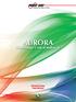 AURORA. Photovoltaic Central Station-IT. Renewable Energy Power Solutions