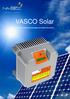 VASCO Solar. Inverter per sistemi di pompaggio ad energia fotovoltaica ITALIANO