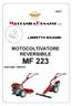 08/07 LIBRETTO RICAMBI MOTOCOLTIVATORE REVERSIBILE MF 223. Dalla matr