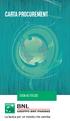 CARTA PROCUREMENT GUIDA ALL UTILIZZO. La banca per un mondo che cambia