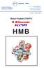 HMB. Motori Radiali STAFFA HT 18 / C / 002 / 1006 / I HYDRAULIC COMPONENTS HYDROSTATIC TRANSMISSIONS GEARBOXES - ACCESSORIES