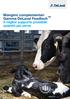 Mangimi complementari TM Gamma DeLaval Feedtech Il miglior supporto possibile quando più serve