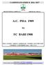 A.C. PISA 1909 FC BARI 1908