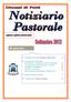 In questo numero. Calendario Pastorale (Settembre e Ottobre 2012) 2