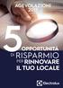 AGEVOLAZIONI 2017 OPPORTUNITÀ RISPARMIO RINNOVARE PER IL TUO LOCALE