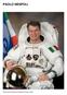 PAOLO NESPOLI. Astronauta dell'agenzia Spaziale Europea (ESA)