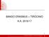BANDO ERASMUS + TIROCINIO A.A. 2016/17