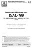 Interfaccia GSM Gateway voce DIAL-100