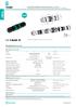 Dimensioni in millimetri. Dimensions shown in millimetres. vite/perforazione/crimp screw/piercing/crimp mm A 450V (10A 450V crimp)