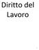 Diritto del Lavoro 1