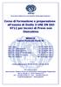 Corso di formazione e preparazione all esame di livello 3 UNI EN ISO 9712 per tecnici di Prove non Distruttive