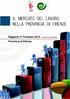 Rapporto 3 Trimestre 2010 (con dati da Gennaio a Settembre) Provincia di Firenze