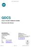 QDCS. Descrizione dello Schema QUALITY IN DAIRY CHEMISTRY SCHEME