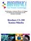 Distribuzione, Assistenza, Ricerca & Sviluppo e Produzione di strumentazione ad alto contenuto tecnologico. Brochure CL-200 Konica Minolta