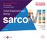 sarco The best of Madrid and Hawaii Meetings 28 novembre 2017 HOTEL HILTON MILAN Via Luigi Galvani 12, Milano PROGRAMMA PRELIMINARE