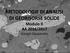 METODOLOGIE DI ANALISI DI GEORISORSE SOLIDE Modulo II AA 2016/2017 Giorgio Gasparotto