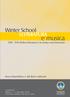 e musica Winter School LETTERATURA : Robert Schumann e la musica come letteratura Area Umanistica e dei Beni culturali