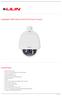 Day&Night 1080P 60fps Full HD PTZ Dome IP Camera