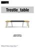 Trestle_table SCHEDA PRODOTTO PRODUCT FACT SHEET