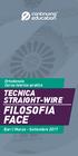 TECNICA STRAIGHT-WIRE FILOSOFIA FACE